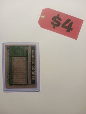 2026 Topps Heritage #154 Carlos Correa Houston Astros